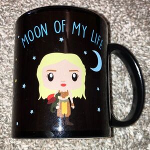 Game Of Thrones Black Character Mug - Moon of My Life My Sun And Stars